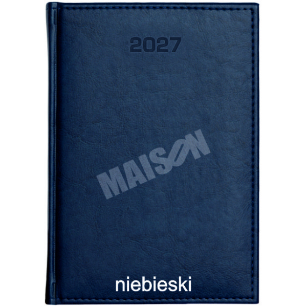 Kalendarz Nebraska dzienny A5 2027 z grawerem